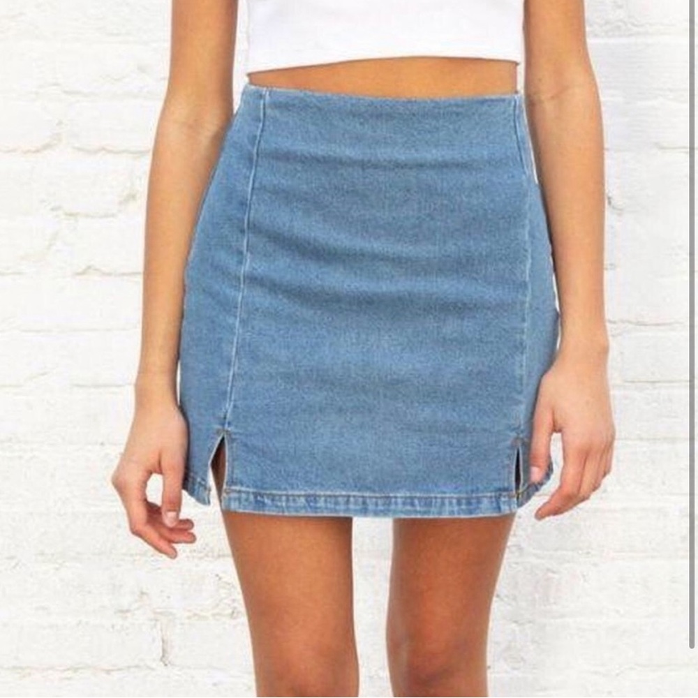 Brandy Melville Cara Denim Skirt
